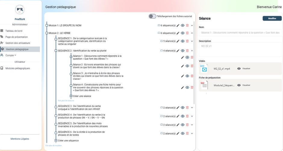 Site web PROD'ECRIT